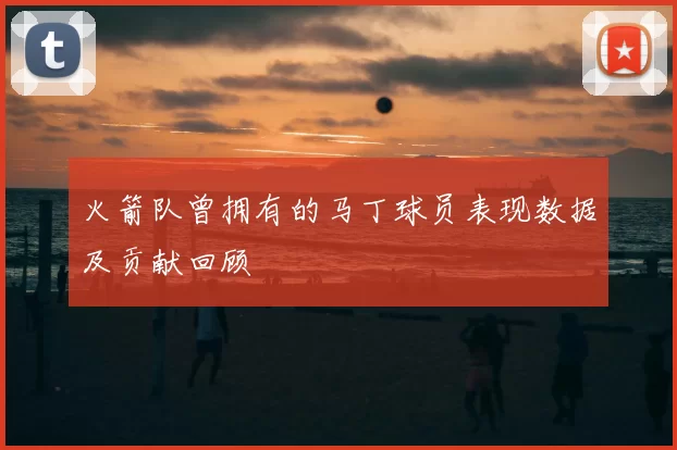 火箭队曾拥有的马丁球员表现数据及贡献回顾